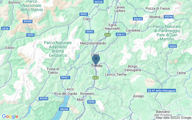 Kaart met locatie Piazza Duomo